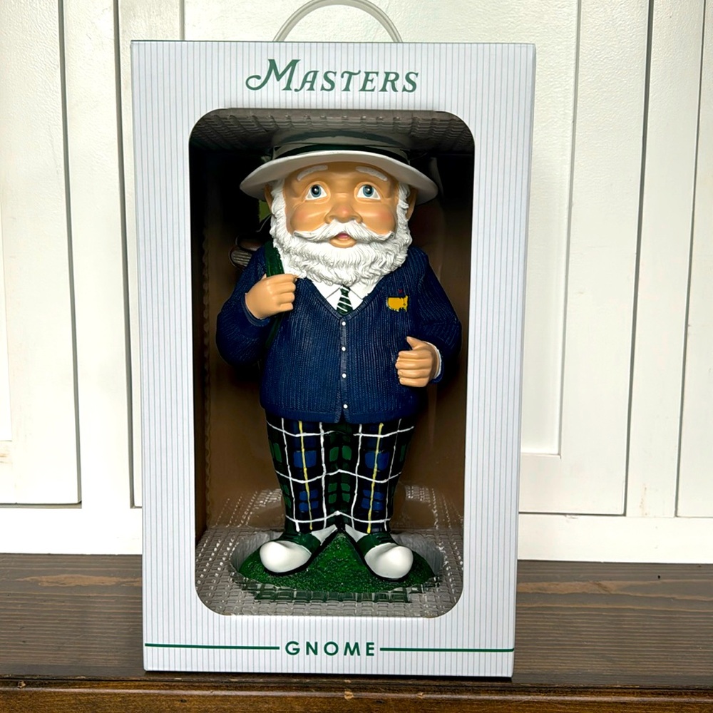 🔥🔥 2024 Masters Tournament Large Gnome, New in Box, FREE SHIPPING